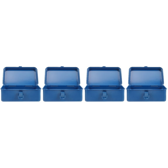 Worgeous 4pcs Heavy Duty Tool Box Fixing Tool Organizer Tool Storage Container Car Storage Case