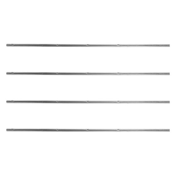 RENACLIPY Heavy Duty Iron Foosball Rods 4-Pack Cylindrical Design Foosball Accessories for Family Game