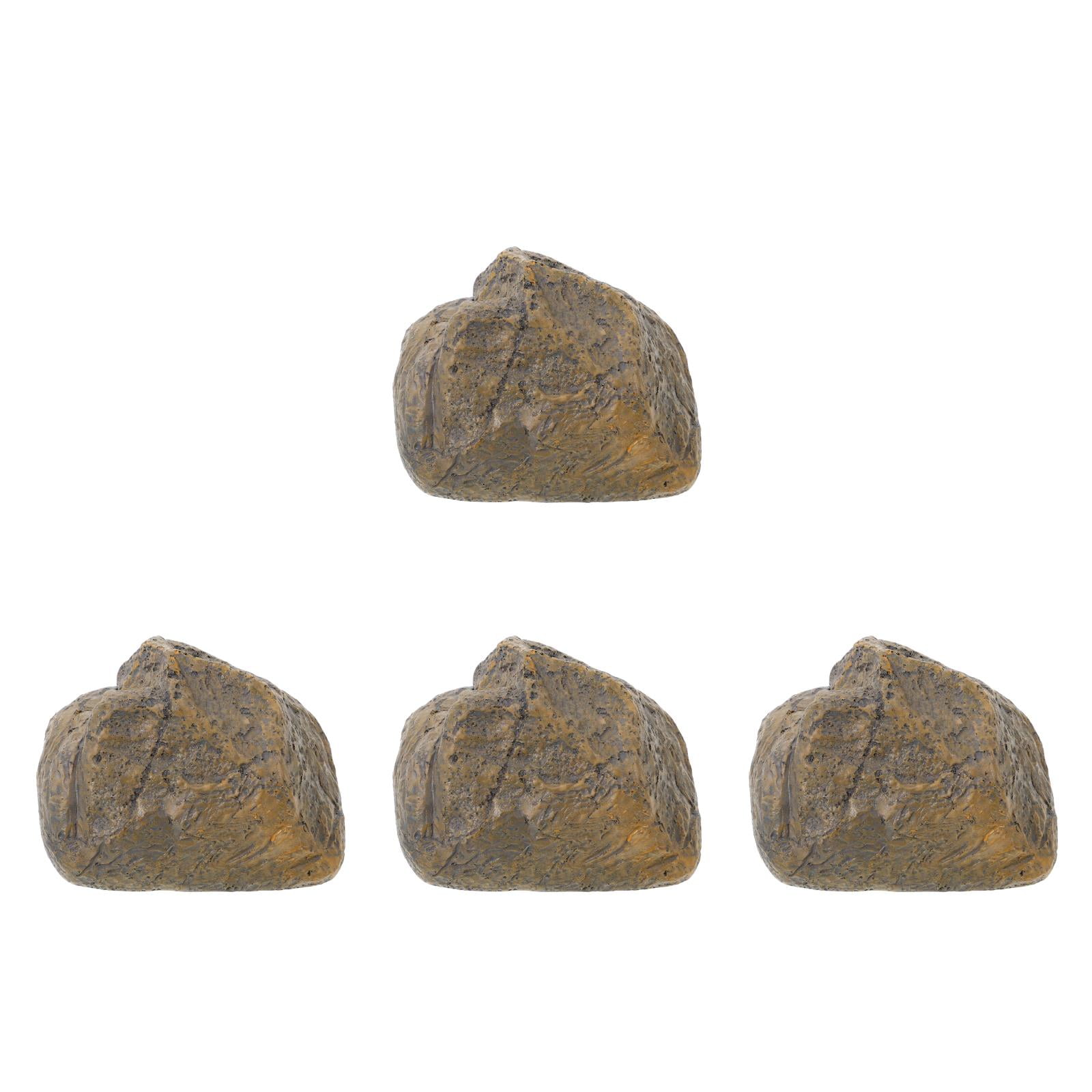 Worgeous 4pcs Rock Key Hider Outdoor Hidden For Fake Rock For Hiding ...