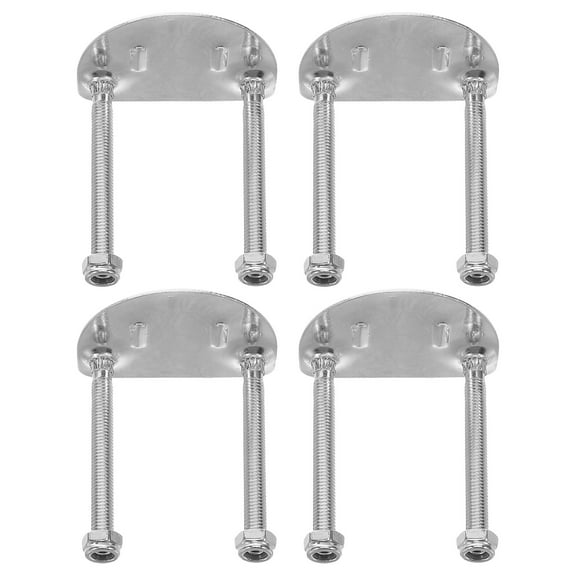 SEWCHICS Roller Skating Accessories Stainless Steel For Indoor Ice Rink 4Pcs