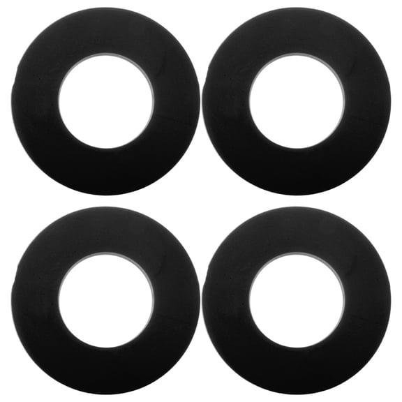 Worgeous 4pcs Shock Absorbing Ring Automotive Shock Absorbing Bearing Washer Multifunctional Washer Car Shock Absorption Ring Universal Shocks Absorber Ring