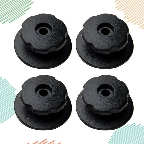 Worgeous 4pcs Universal Car Trunk Hooks Storage Net Hook Multi-function Car Storage Hook Self Tapping Screw Supplies