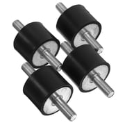 Worgeous 4pcs Vibration Isolator Mounts Shock Absorbers Vibration Isolators for Fitness Equipment