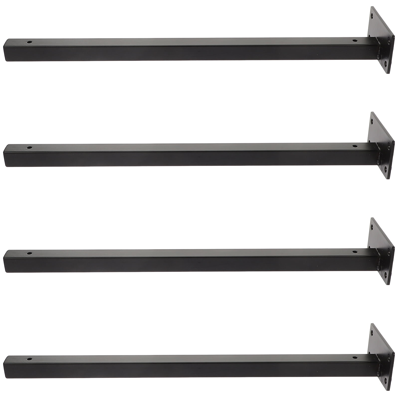Worgeous 4pcs Wall Mount Hardware Shelf Bracket Suspended Diy Hardware ...