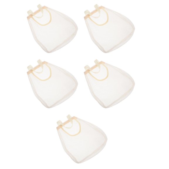 Worgeous 5 Count Reusable Produce Bags Hanging Mesh Onion Storage Travel Shopping