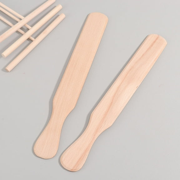Worgeous  5 PCS Pancake Push Crepe Spatula Smooth and Polished