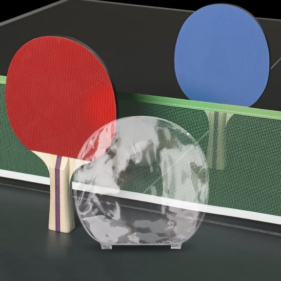 RENACLIPY Professional Table Tennis Paddle Film, Transparent PVC, Double-Sided Protection, 5Pcs