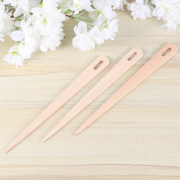 Milisten Weaving Crochet Needle Loom Stick Set Craft Making 5Pcs