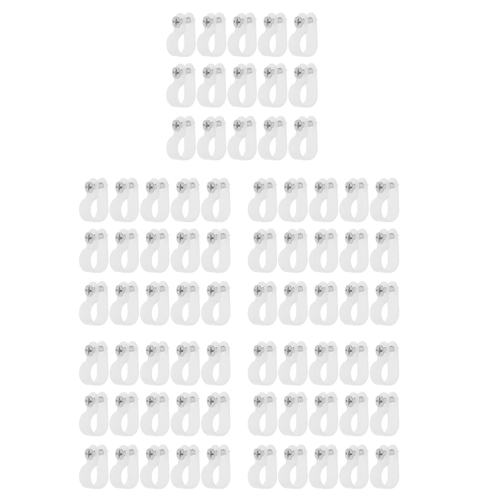 WHAMVOX Worgeous 5 Sets of Rope Light Clips with Stainless Steel Screws ...