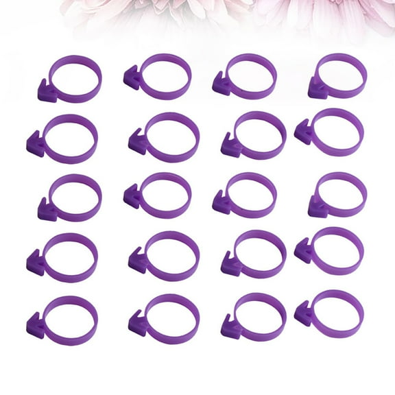 Worgeous 50 Pcs Decorating Pouch Strap Pastry Bag Ties for Cream Rings