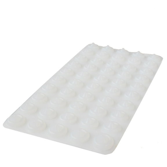 Worgeous 50 Pcs Pacifier Bracket Anti-collision Particle Door Wall White