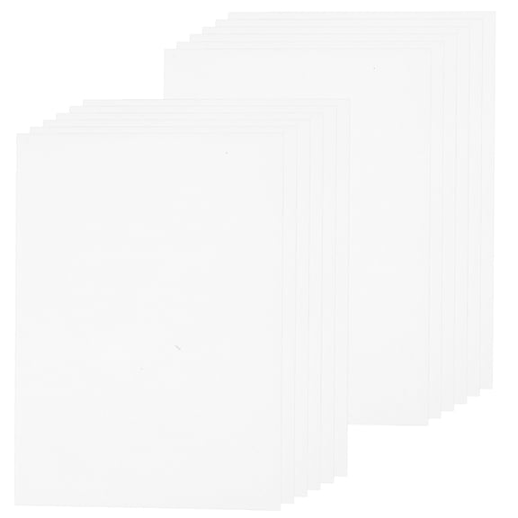 Worgeous  50 Pcs Prang Construction Paper Large White Cardboard Poster Bulk Foldable