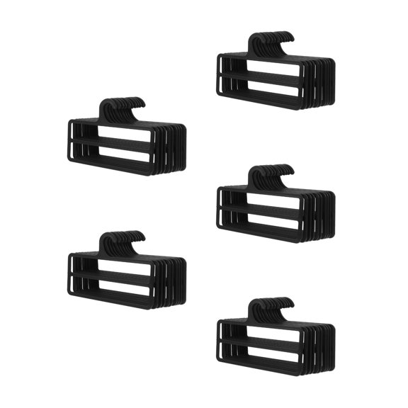 WHAMVOX HOMEMAXS 50 pcs Closet Scarf Hangers Organizer Pants Hanger Jeans Organizer Scarf Organizer Closet Storage Organizer