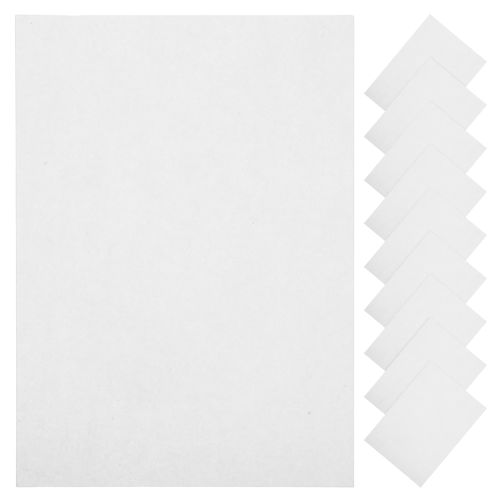 Worgeous 500 Pcs White Copy Paper for Printer Office Supplies Multi for Stationery and Writing Photocopy Paper Printing Paper (A5)