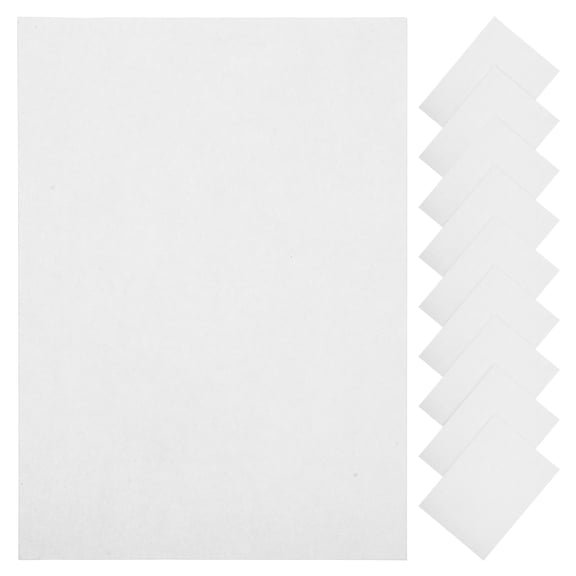 Worgeous 500 Pcs White Copy Paper for Printer Office Supplies Multi for Stationery and Writing Photocopy Paper Printing Paper (A5)