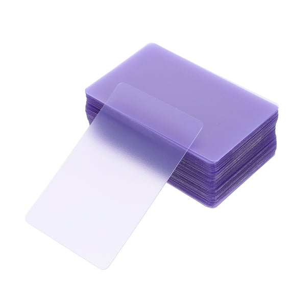 SEWCHICS Purple PVC Cell Phone Opening Card 500Pcs 3.34X2.12X0.16In
