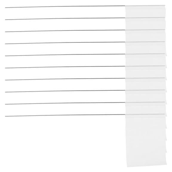 Worgeous 50Pcs Marking Flags Garden Triangular Flags Irrigation Flags for Landscaping Marker Flags