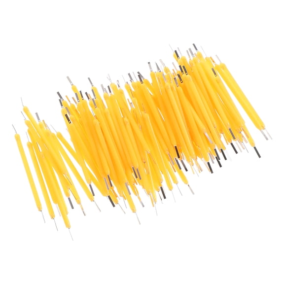 Worgeous 50pcs Bulb LED Filament Lamp Parts LED Light Replacement Filament for Repair