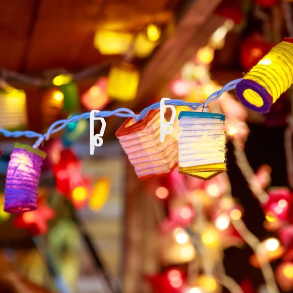 RENACLIPY Light Hangers White PP Christmas Light Clips for Garden Use 50Pcs