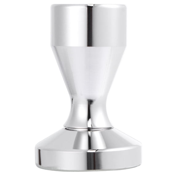 Worgeous 51mm Handheld Solid Stainless Steel Coffee Tamper (Silver)