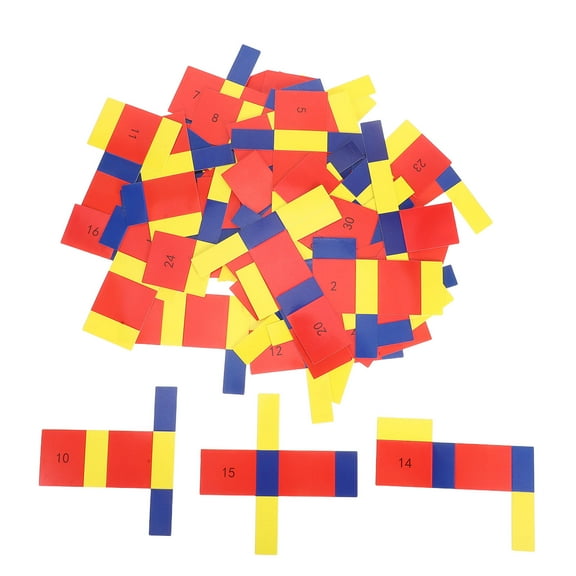 COSMOBETTY Physics Experiment Rectangular Prism Multi Paper 54Pack 6x2.4x0.04In