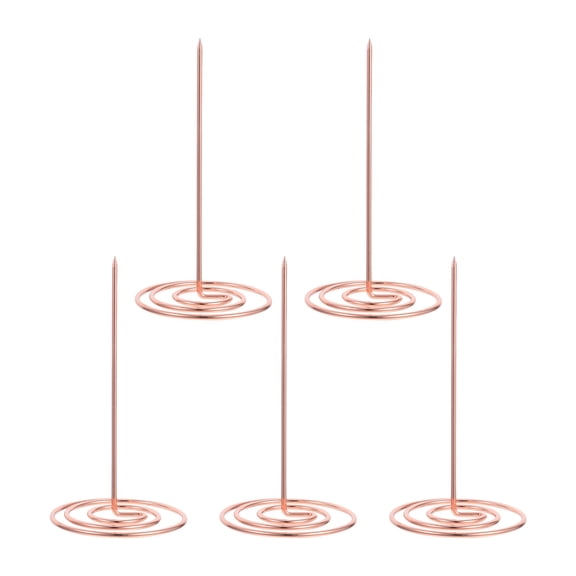 Worgeous Restaurant Ticket Stabber Metal Receipt Organizer Rose Gold 5Pcs