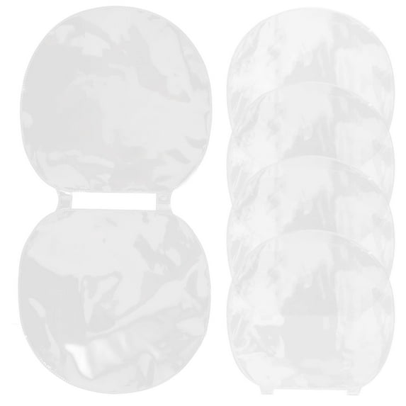 Worgeous 5Pcs Table Tennis Racket Double-sided Protective Film Transparent PVC Material