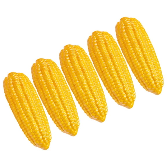 Worgeous 5pcs Artificial Corn Models Lifelike Corn Simulation Corns Foams Corn Model Decoration