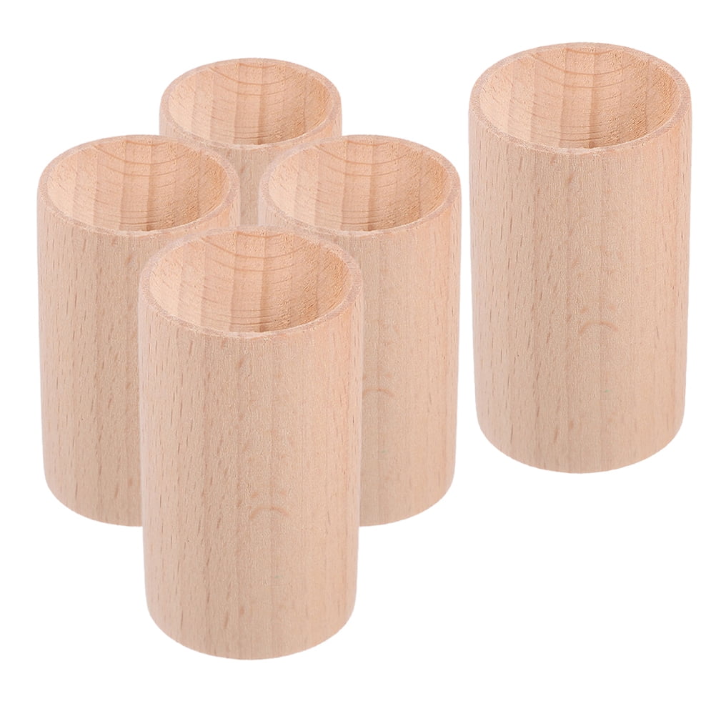 Pcs Diffuser WHAMVOX 5pcs Essential Oil Diffusers Small Wood Aromatherapy Diffusers ...