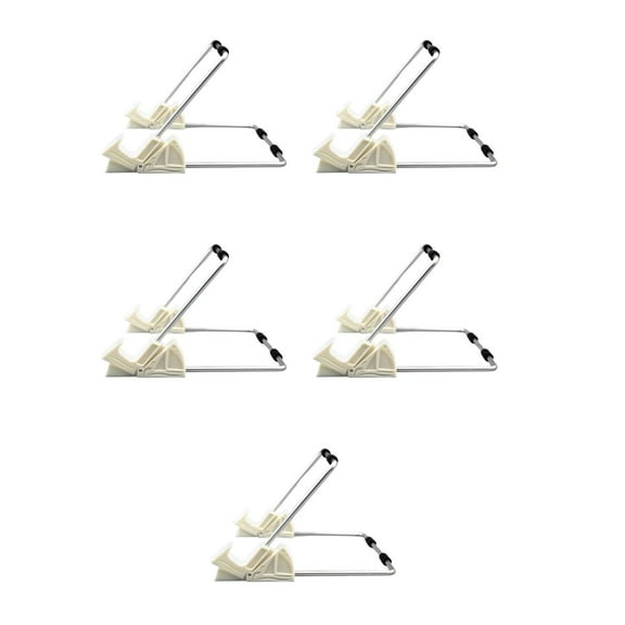 Worgeous 5pcs Foldable Whiteboard Stand For Desk Adjustable Tablet Holder Portable Desktop Easel For Small Dry Erase Board With Stand