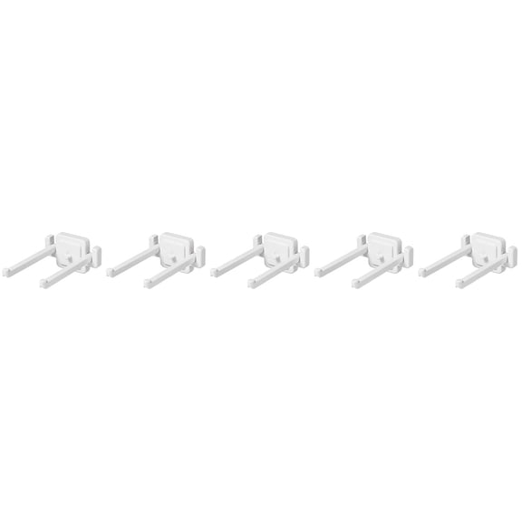 COMPUKAS 5-Pack Headband Wall Organizer Rack Storage Hanger for Headbands and Accessories
