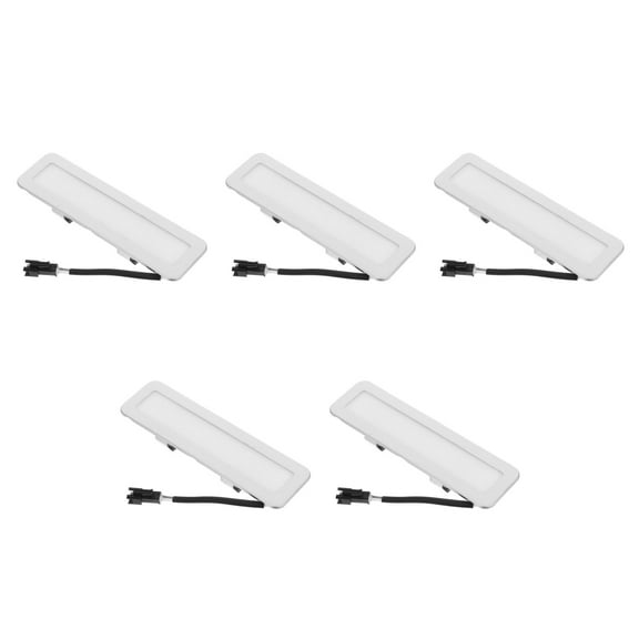 Worgeous 5pcs LED Range Hood Light Bulbs Stove Appliance Light Bulb Replacement AC12 Rectangle Range Hood Lamp LED Bulb Kitchen Light