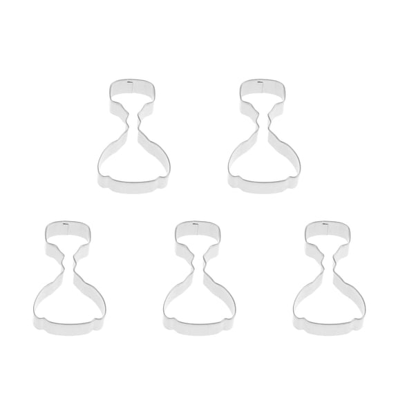 Worgeous 5pcs Trophy Cookie Cutter Small Stainless Steel Veggie Cutters Polymer Clay Cutters For Kids Geometric Biscuit Cutter Tiny Fruit Cutter