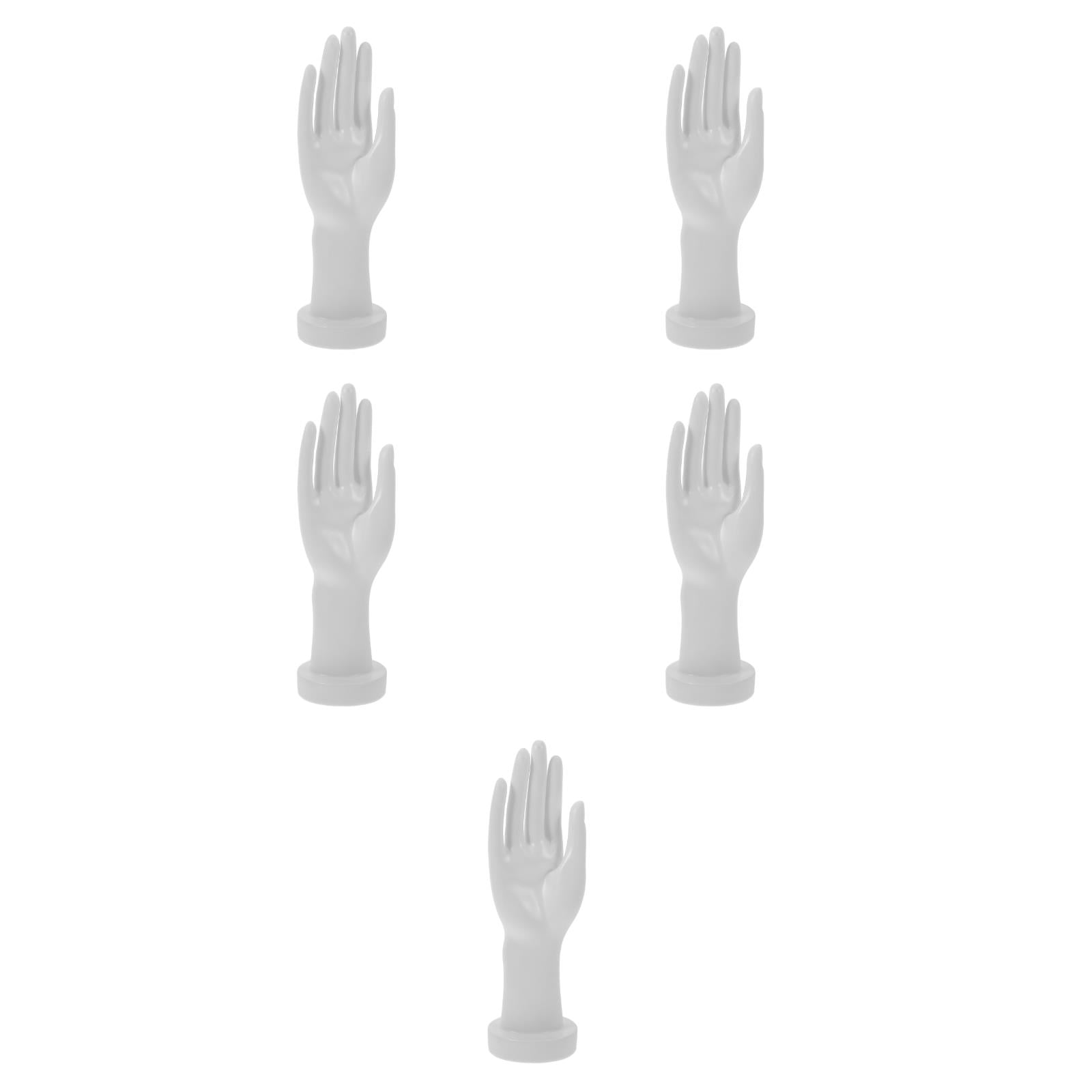 Worgeous 5pcs Versatile Hand Display for Jewelry Realistic Hand Shape ...