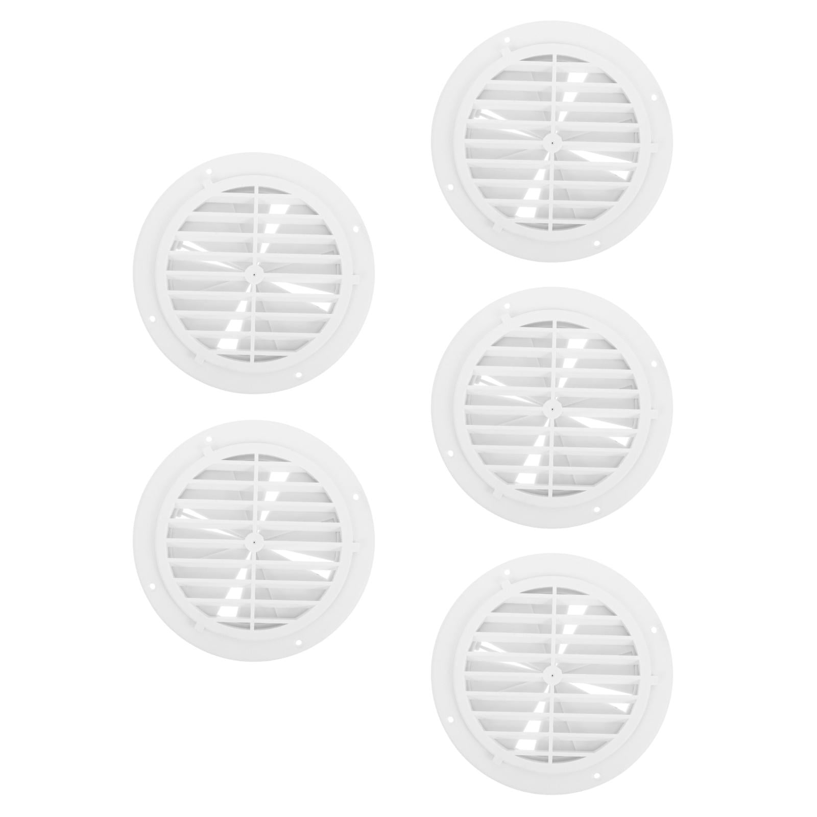 Worgeous 5pcs Yacht Vent Cover Sheet Rv Vent Covers For Roof Rv Air Vent Cover Rv Ac Vent Round ...