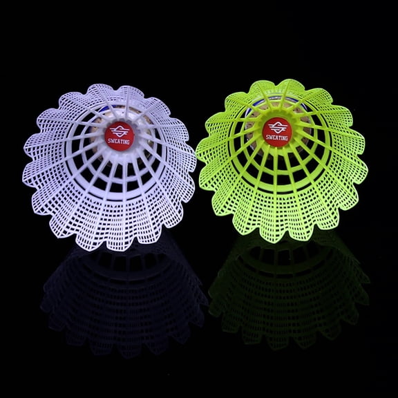 Worgeous  6 Pcs Badminton Training Game Ball Clean with Racquet