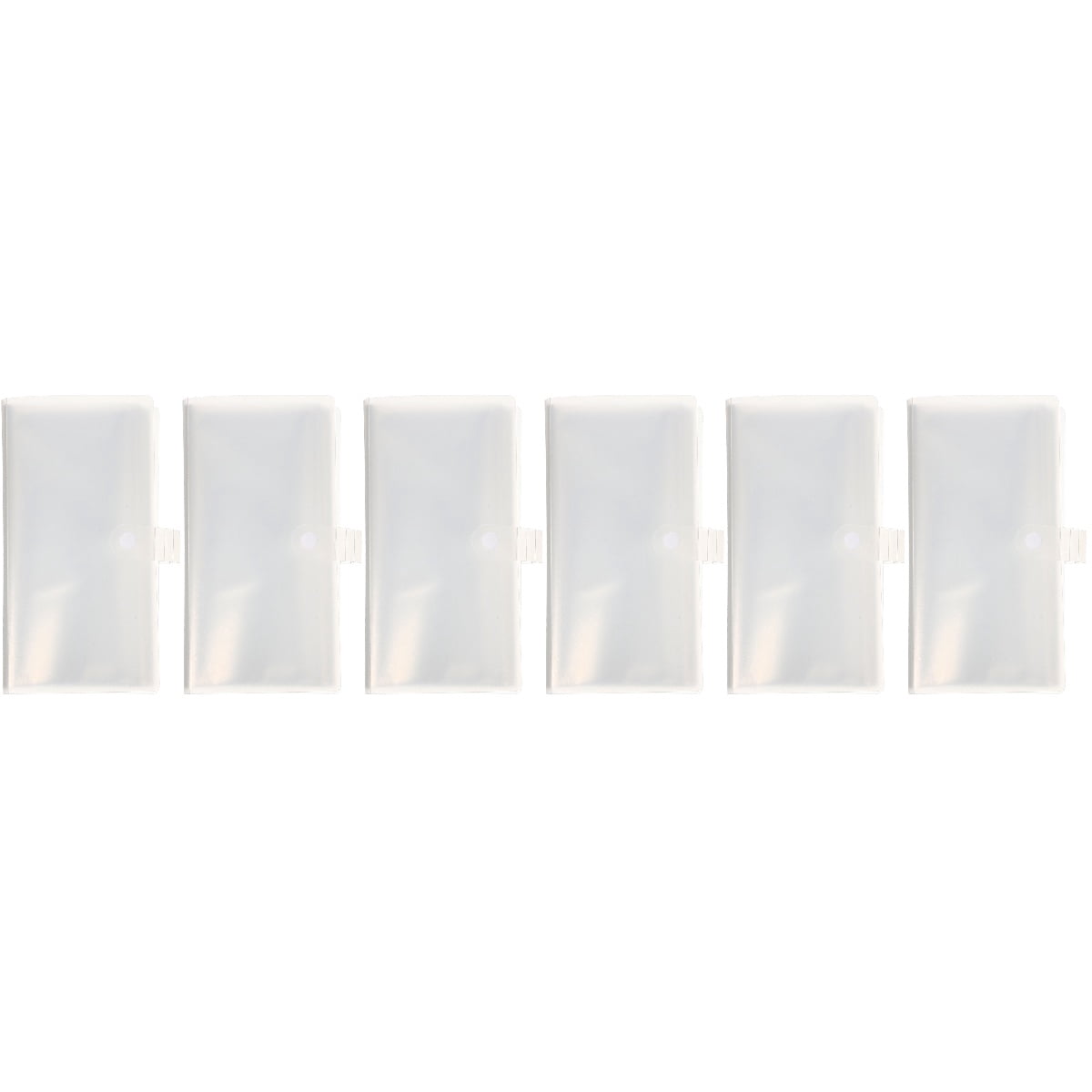 Worgeous 6 Pcs Commemorative Ticket Storage Organizer Practical Cards Concert Tickets Storage Album Picture Album