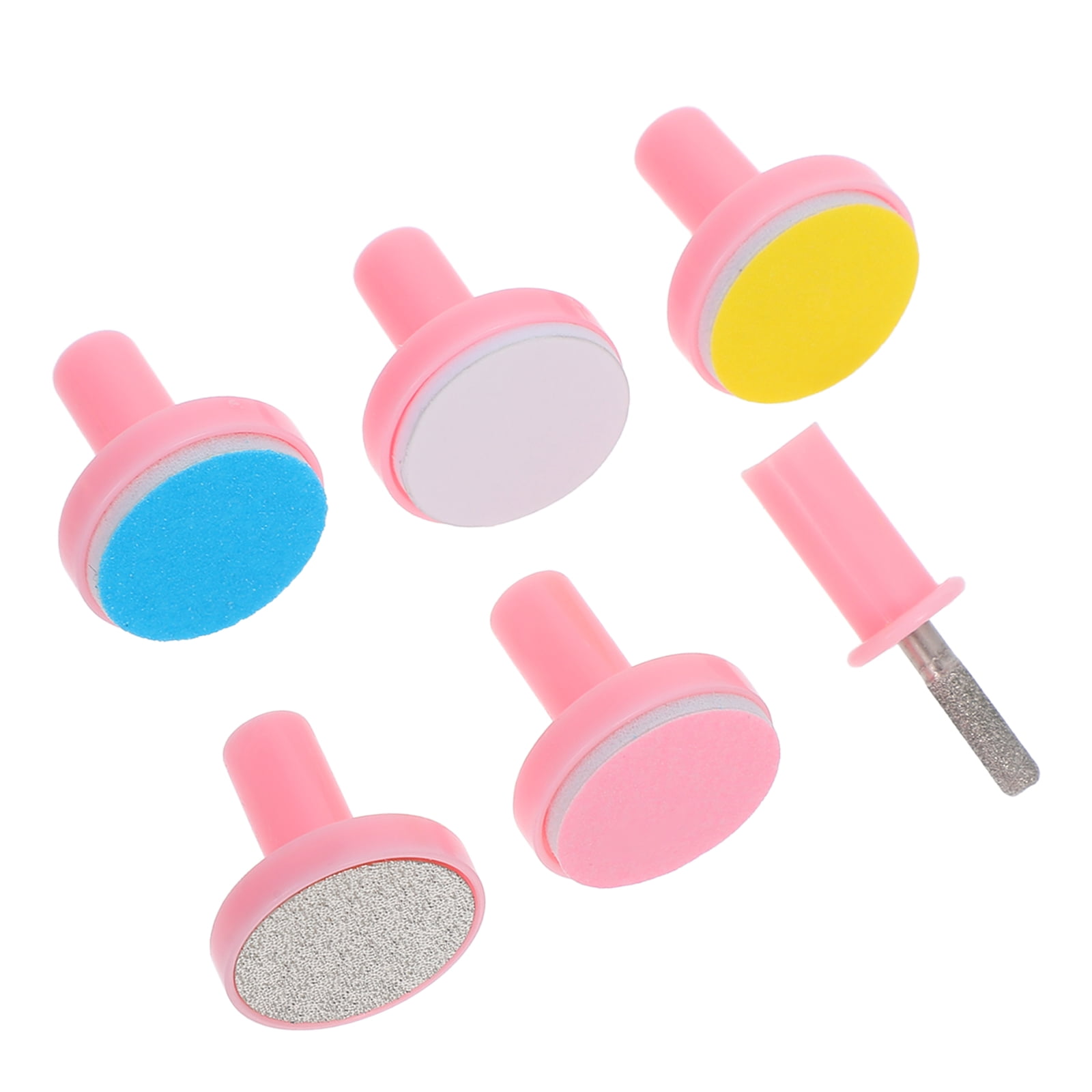 Baby Router Grinding Worgeous 6 Pcs Grinding Heads Polish Disc Baby Nail Trimmer Electric ...