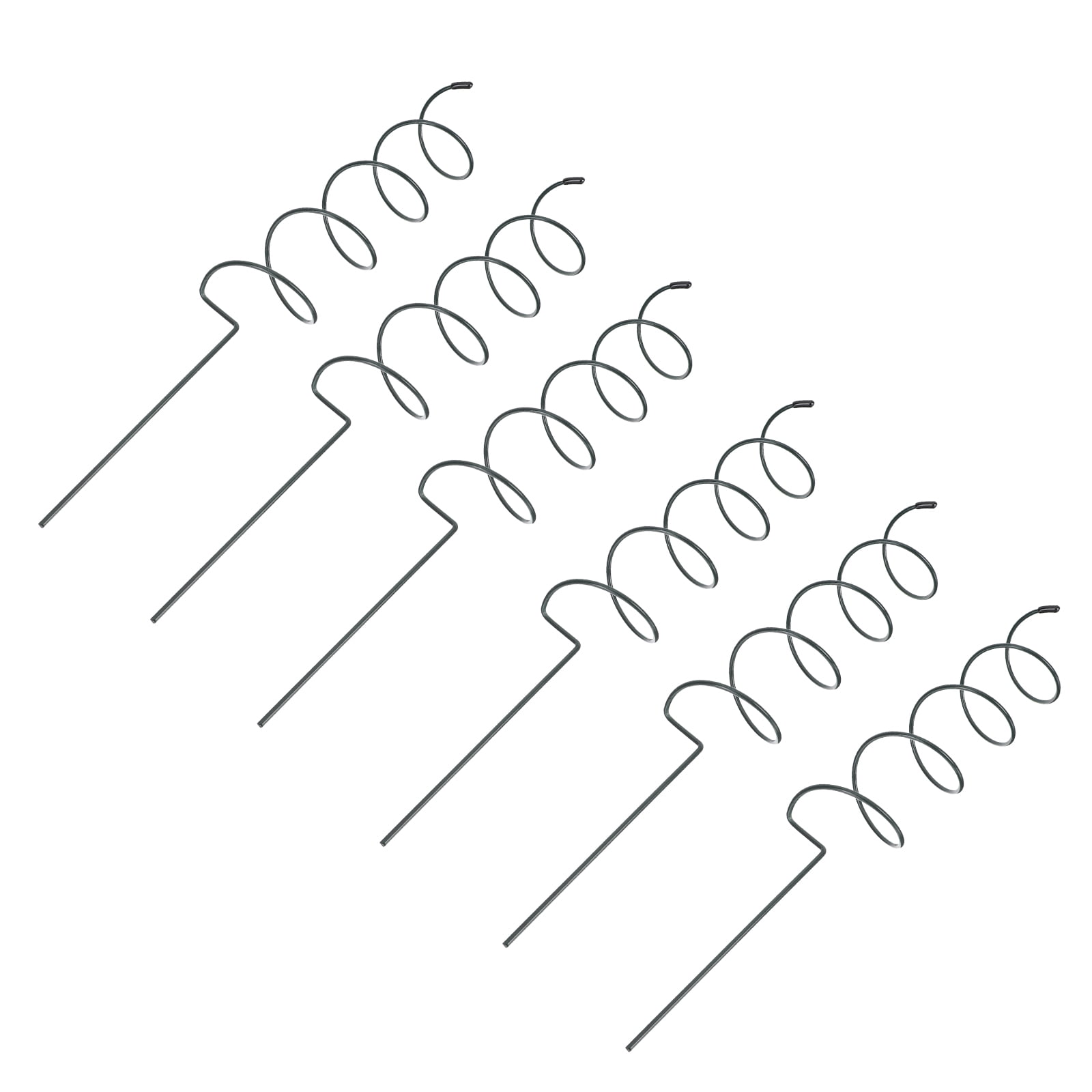 Worgeous 6 Pcs Spiral Plant Support Garden Scaffolds Riser Rack Green ...
