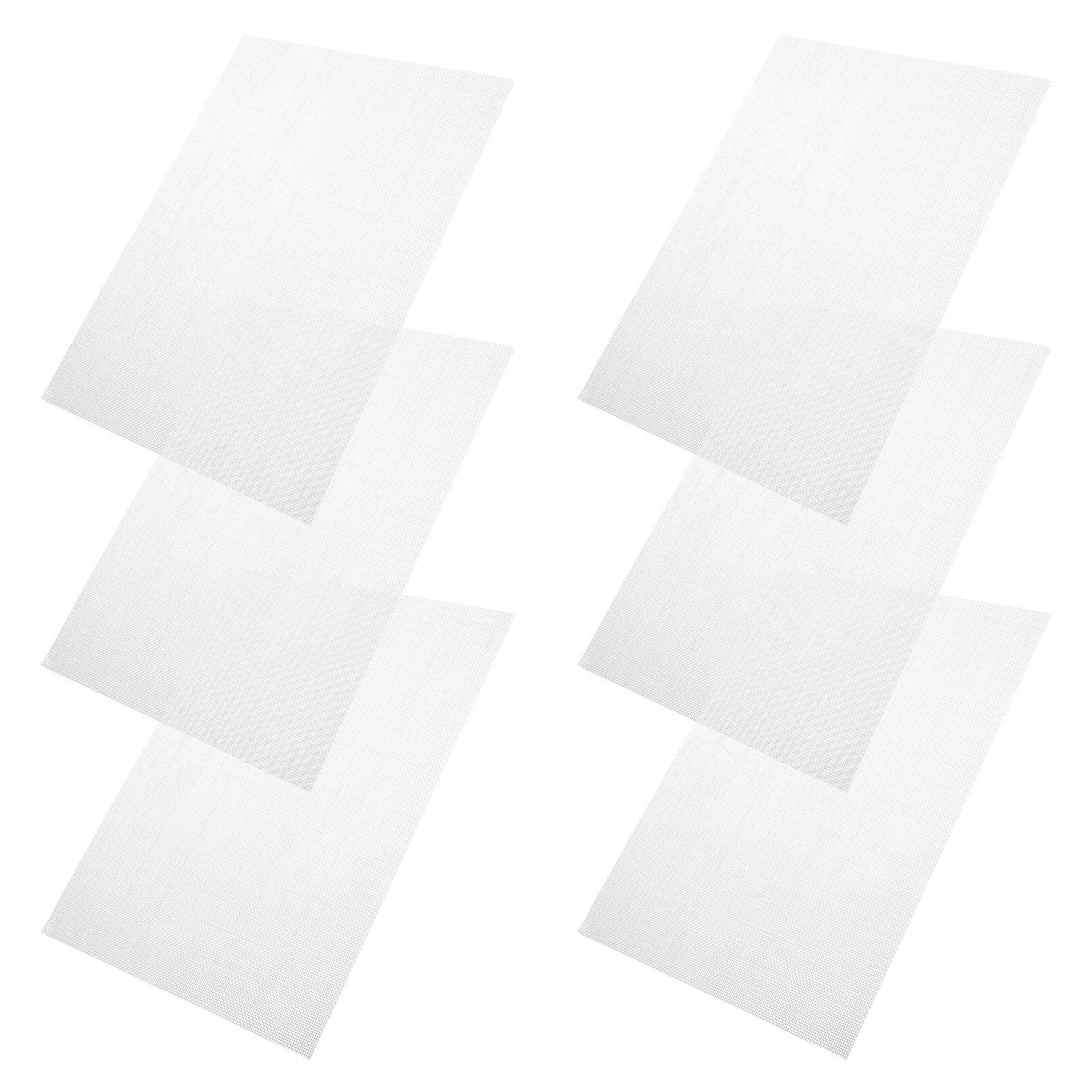 Worgeous 6 Sheets Mesh Panel Screen Stainless Steel Woven Wire ...