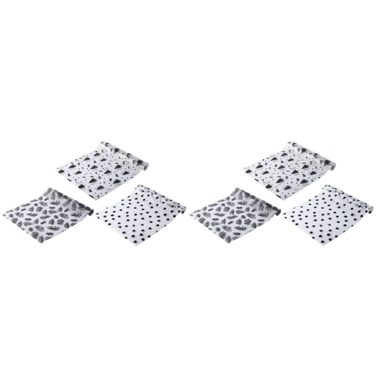 Worgeous 6 pcs Cuttable Cabinet Liner Pad Wardrobe Drawer Mat Fridge ...