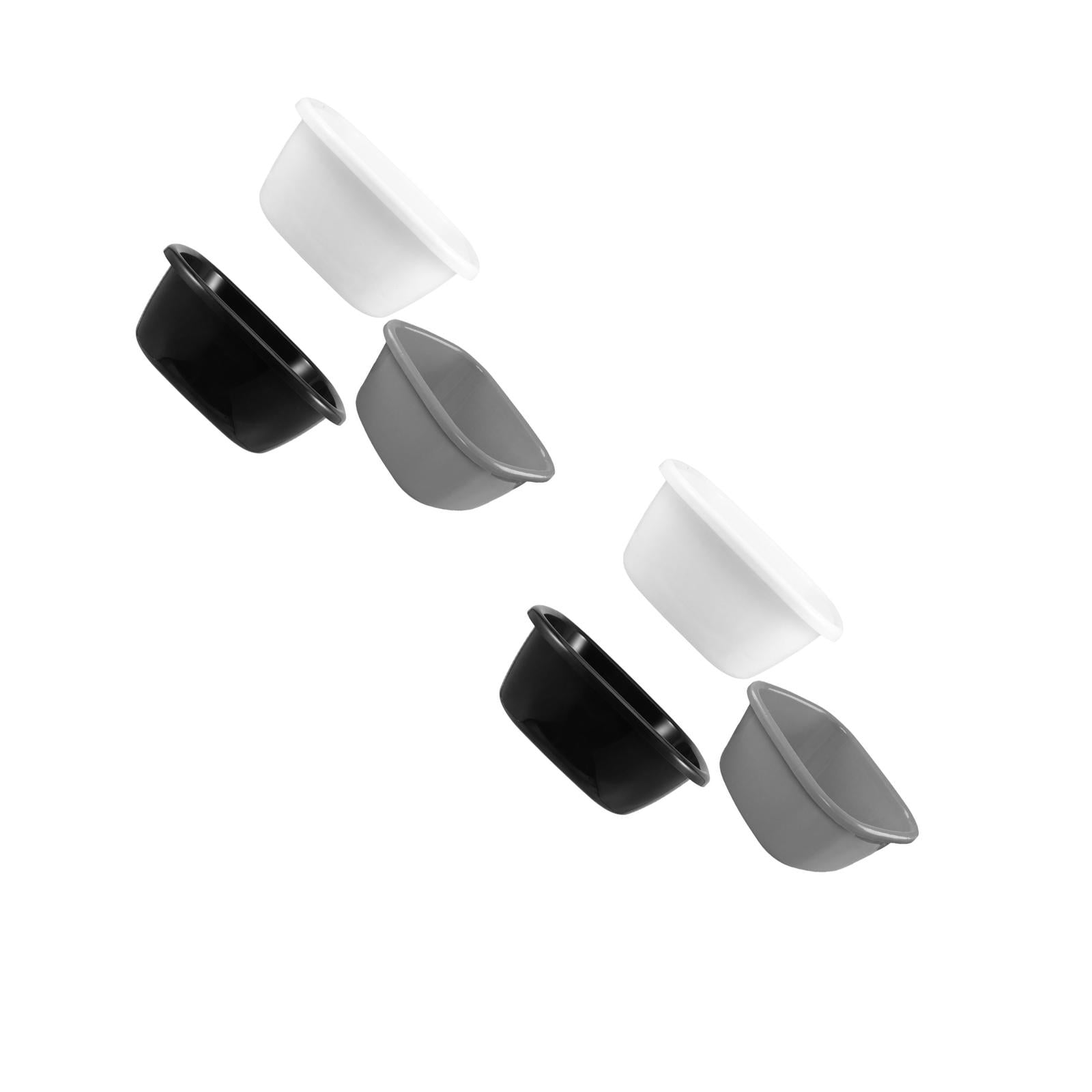 WHAMVOX WORGEOUS 6 pcs Plastic Foot Bath Tub for Soaking Feet Wash Basin Dish Tub Bathroom Water Sink Laundry