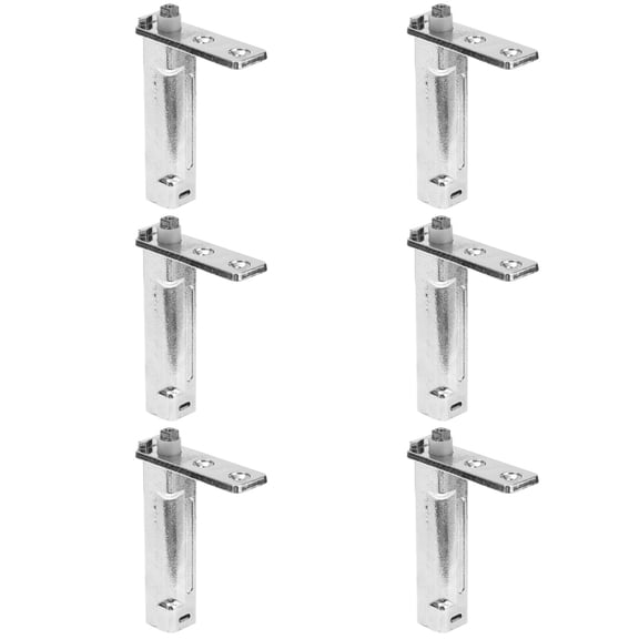 Worgeous 6 pcs Zinc Alloy Freezer Door Pivot Hinges Parts Home Accessory Refrigerator Hinges