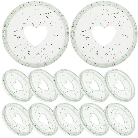 Worgeous 60 Pcs Binder Supplies Planner Supply Expander Discs Replacement Tools for Notebook