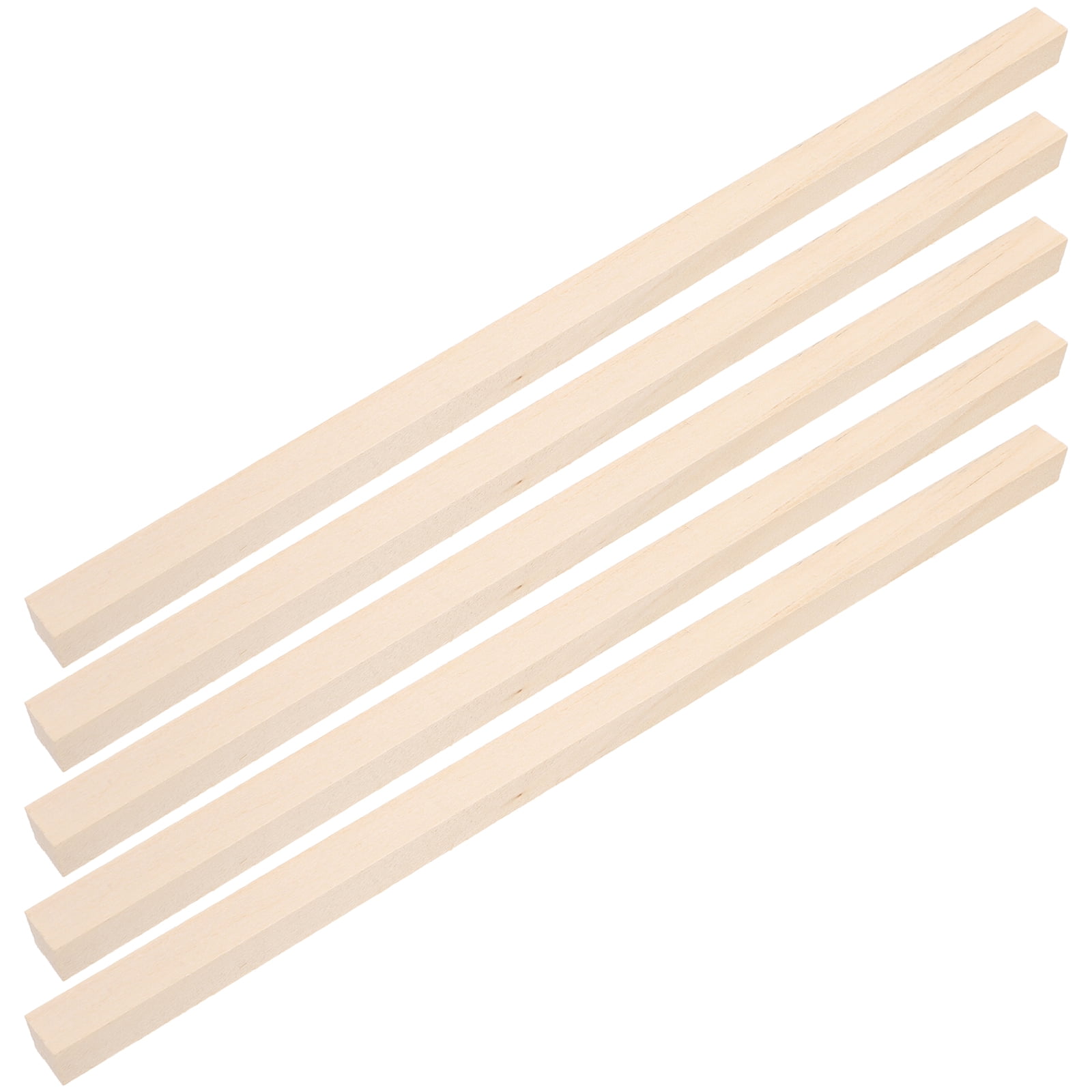Worgeous 60 Pcs Handmade Wooden Stick Child 25.00X1.00X1.00CM Beige