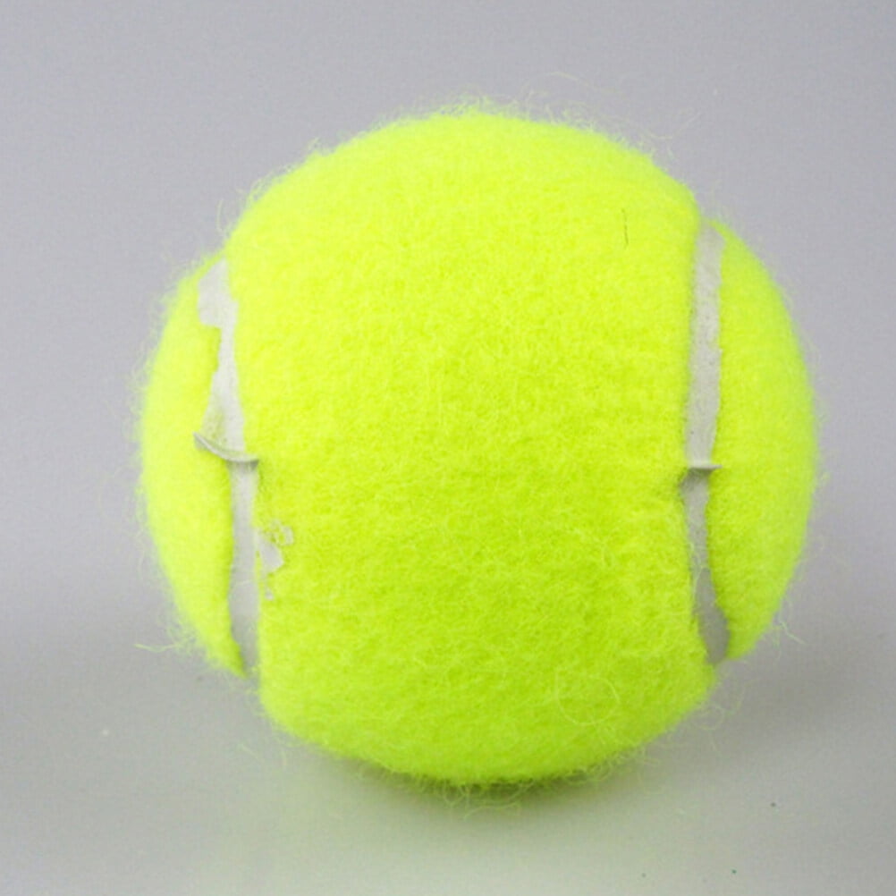 Worgeous 6PCS High Elasticity Tennis Balls Practice Tennis Balls Heavy Duty Tennis Balls for Training Exercise
