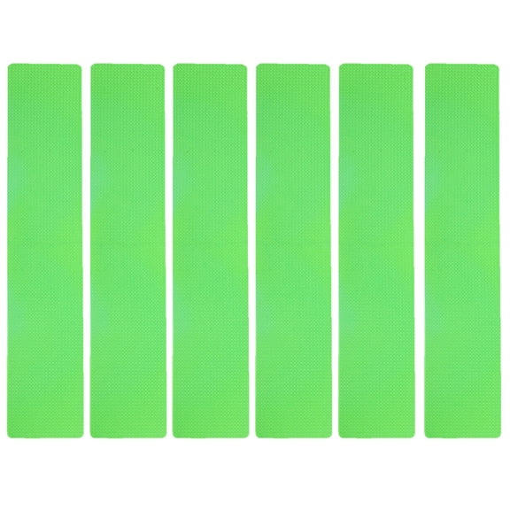 Worgeous 6pcs Court Marking Kit Accessories Court Lines Temporary Badminton Volleyball Court Green
