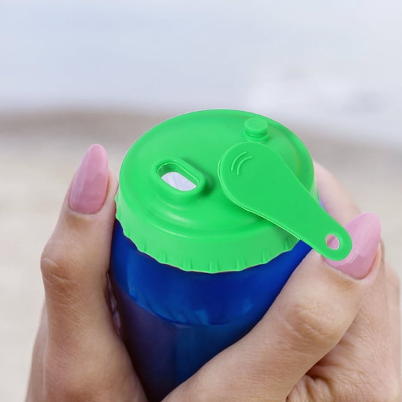 LITINKIMI 6Pcs Multi Color Silicone Bottle Stoppers for Can Use Reusable Soda Juice Beer Bottle Caps