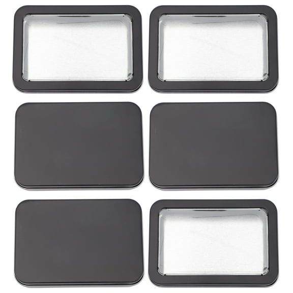 Worgeous 6pcs organizer box for small items with compact design storage protection