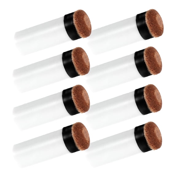 Worgeous  8 Pcs Billiard Club Ferrule Replacement Pool Accessories Cue Tips